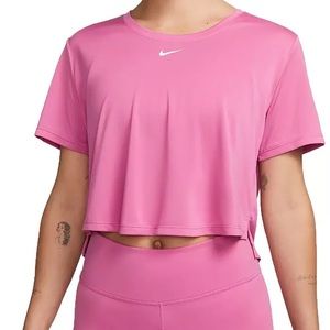 ✨LAST CHANCE✨ Pink Nike Dri-Fit Crop Top. Size L NWOT
